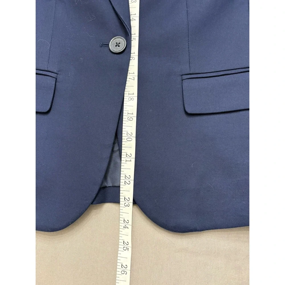 J. Crew Blazer Women's 00 NWOT Navy Single Button Work Office L1296 OfficeClassy